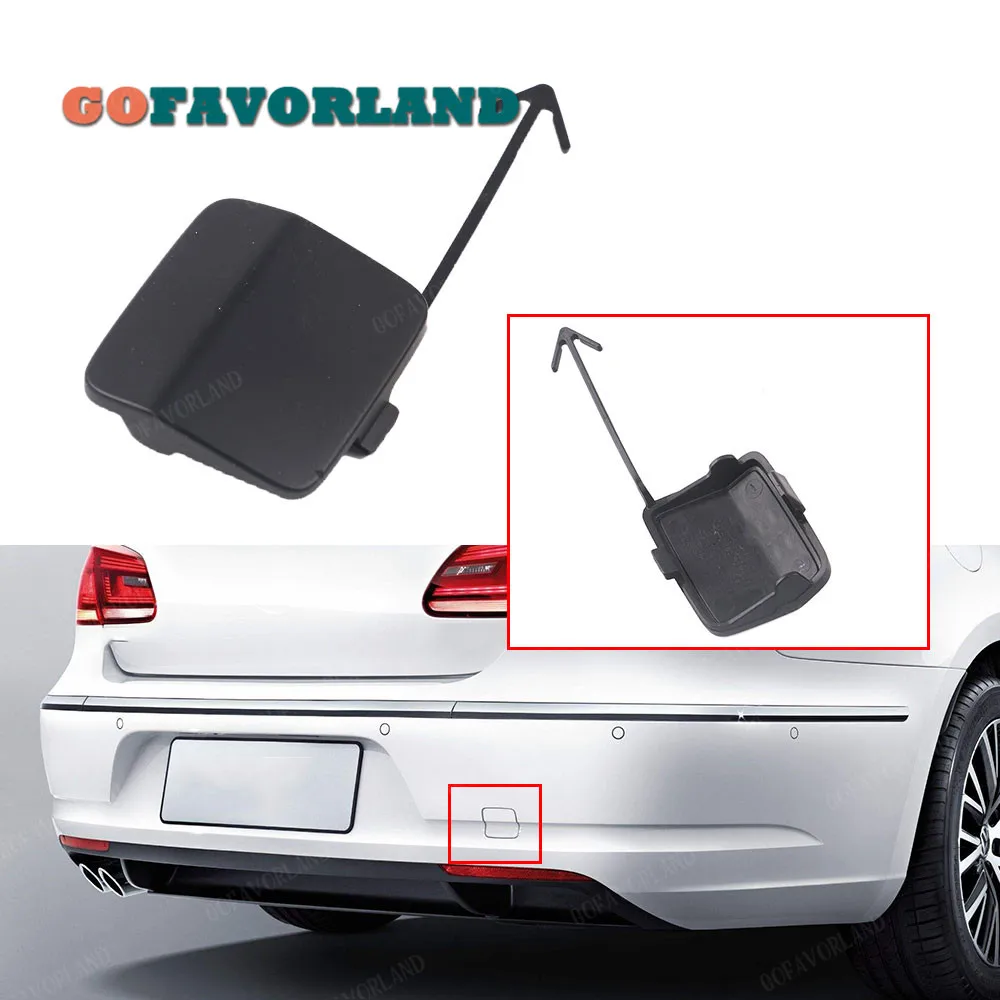 Car Accessories Towing Tow Eye Hook Cap Cover Primed Rear Bumper Random Color 3C8807441 For Passat CC 2009 2010 2011 2012