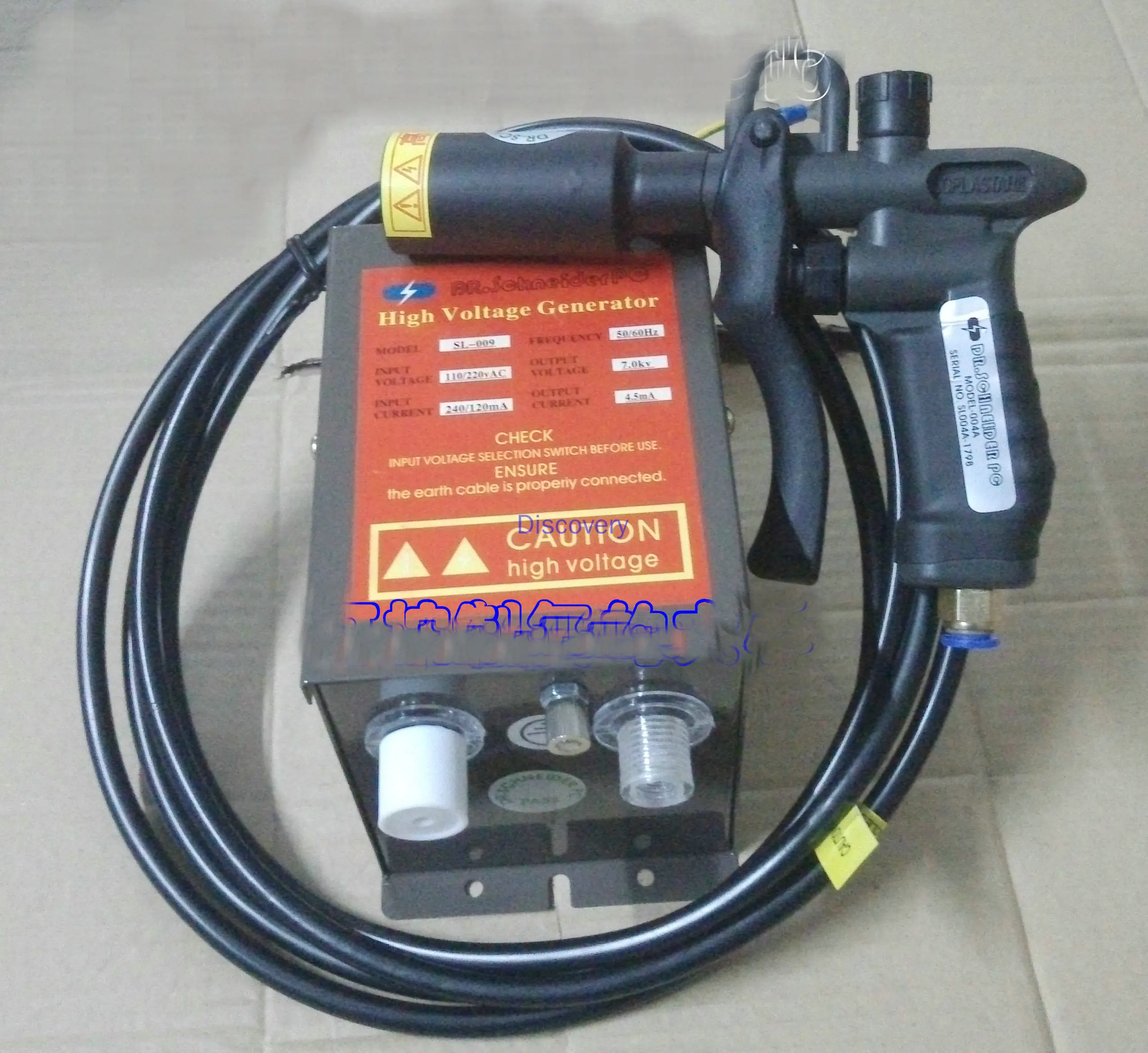 Slade SL-004C(A) Plastic Ion Air Gun Electrostatic Air Gun Electrostatic Dust Gun Adjustable Air