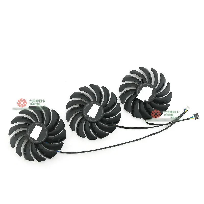 Оригинальный вентилятор охлаждения графических карт для MSI RTX3060 RTX3060ti RTX3070 RTX3080 RTX3090 VENTUS 3X PLD09210S12HH