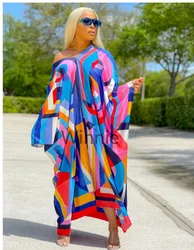 Caftan-vestido longo de seda, kaftan, novo estilo boho, sexy, várias cores, estilo africano, festa na praia, verão