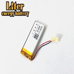 Celdas de batería recargables de iones de litio para Mp3, MP4, MP5, 3,7 V, 450mAh, 402060, 382060