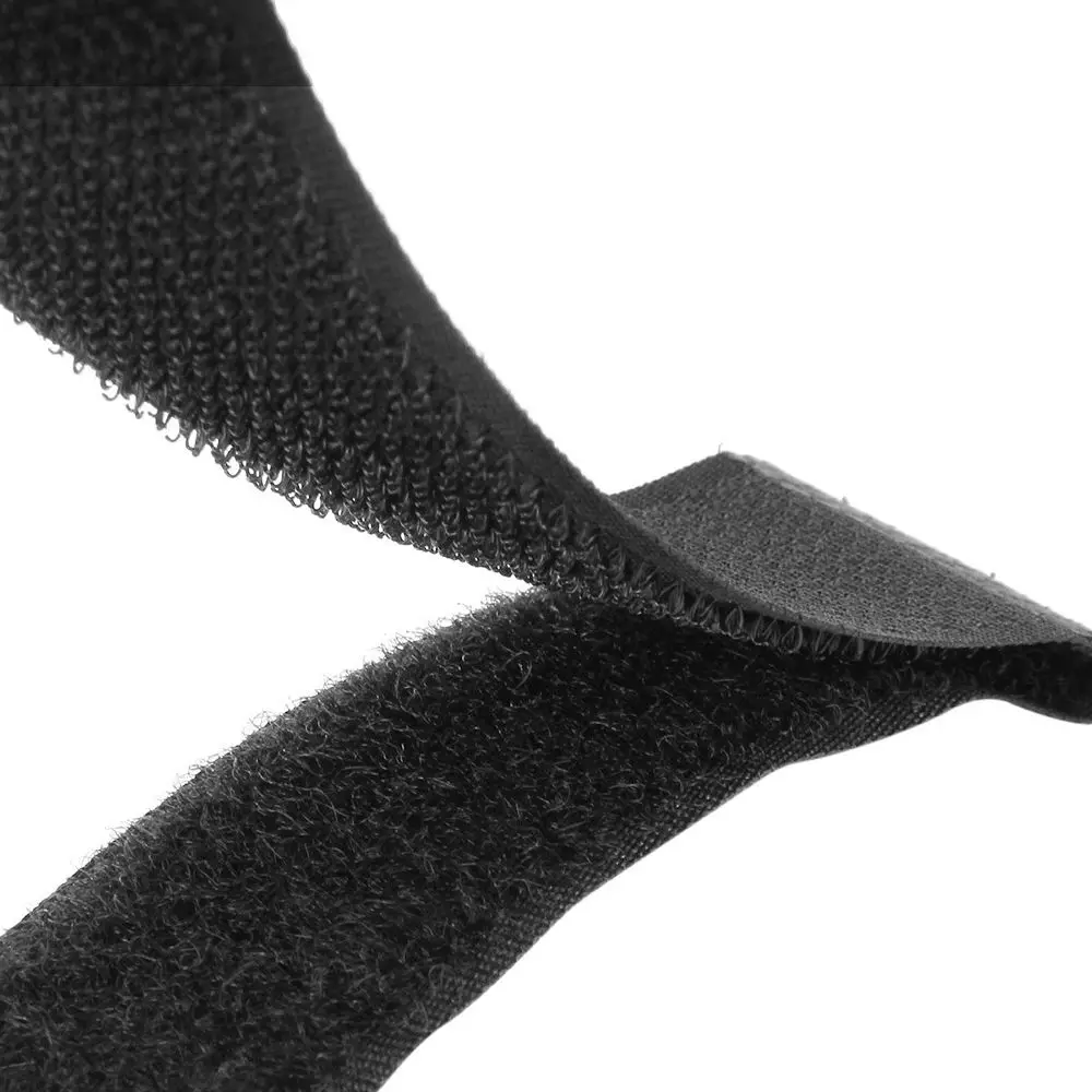 20*500mm 10pcs New Self-adhesive Bicycle Accessories Nylon Hook & Loop Strap Cable Ties Reusable Fastening Bike Tie