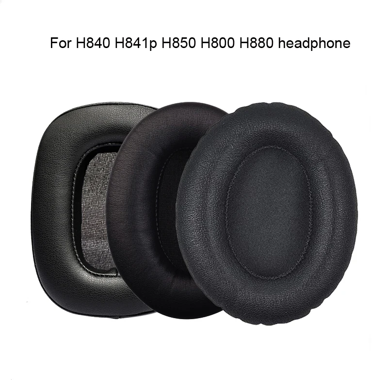 AH-D1100 Ohrpolster-1 Paar Ersatz Protein Leder Ohr Pads Kissen für Edifier H850 HIFI für Denon AH-D1100 Kopfhörer