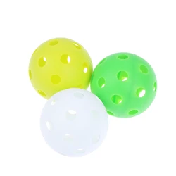 1Pc Floorball Stick Ball PVC Plastic Soft Baseball Balls Sport Practice Plastic Baseball Training Practice Ice Hockey Ball