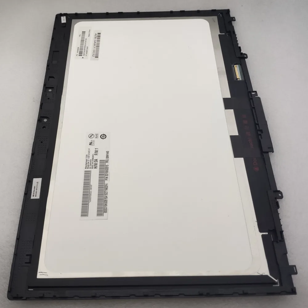 Imagem -03 - Tela de Lcd para Notebook B140han03.6 Touch Screen Montagem para Thinkpad x1 Yoga 3ª Geração 01it245 01ay920 01ay975