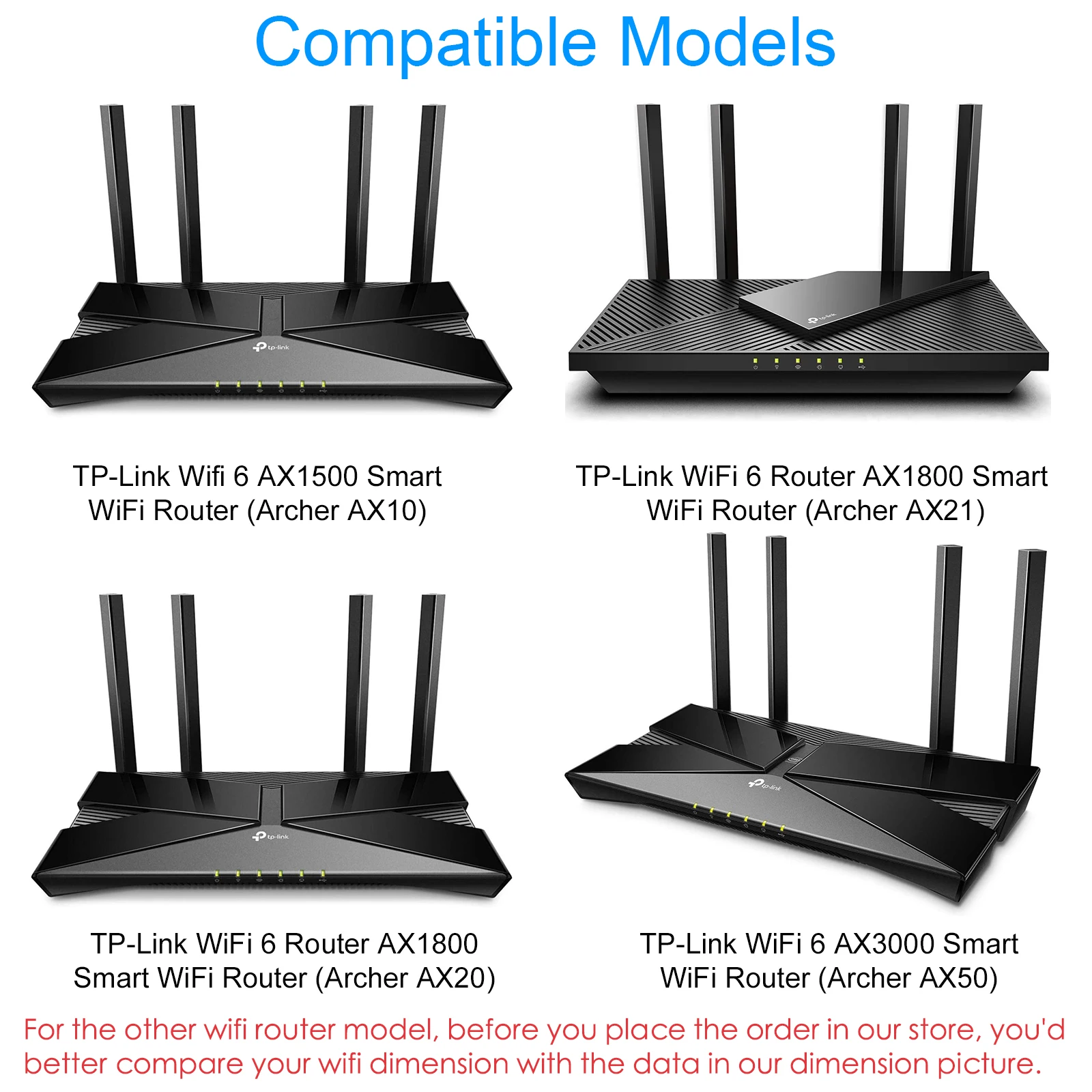 Universal WiFi Router Shelf Wall Mount Cable Management for TP-Link AX1500/AX1800/AX3000 ASUS/NETGEAR Wifi Router