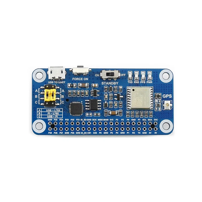 

Raspberry Pie 4B GNSS Module Expansion Board GPS Beidou QZSS Global Positioning Serial Port Module