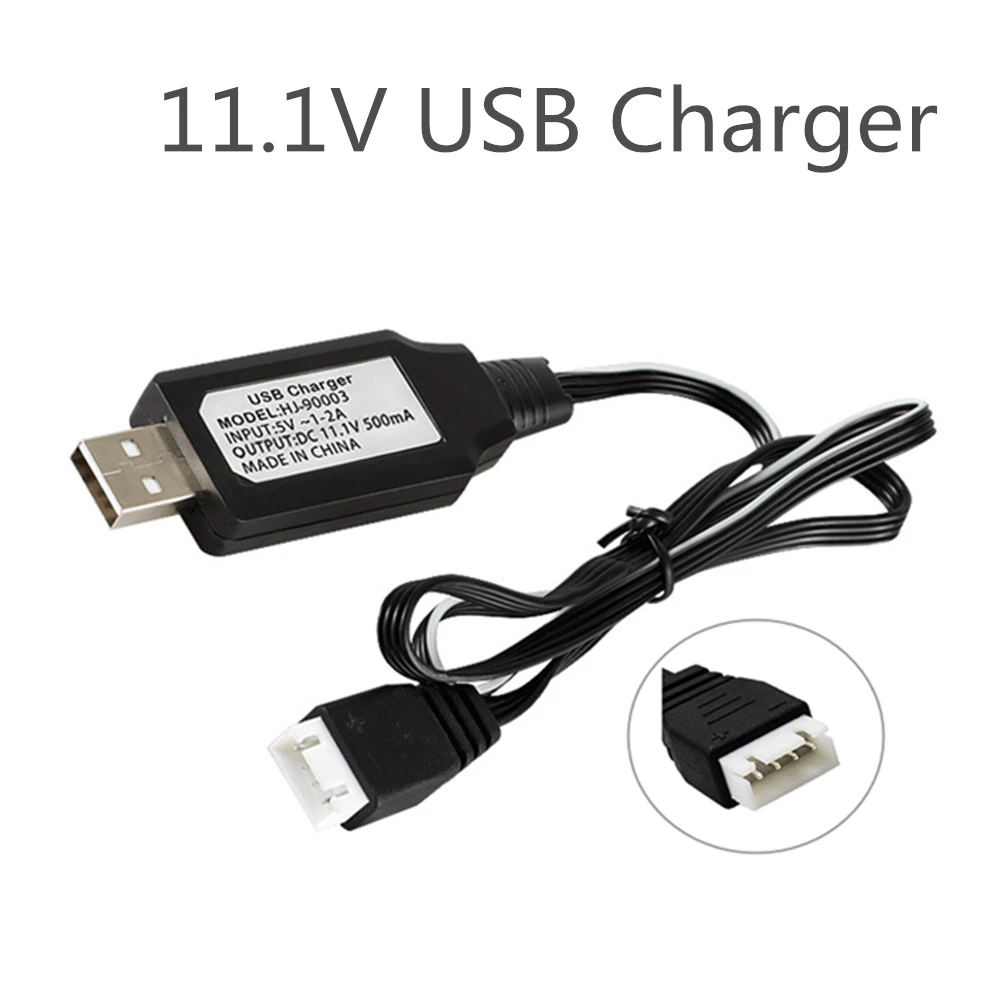 Water Gun 3S 11.1V 1800mAh 25C 401855 lipo Battery+ USB Charger Set for M4/AK Mini Airsoft BB Air Pistol Electric Toys RC Parts
