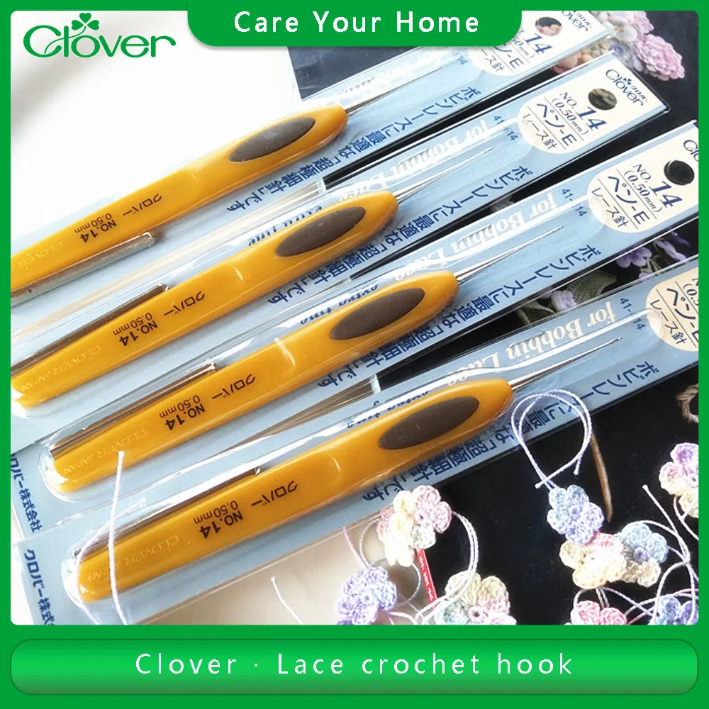 1Piece Clover Knitting Hooks Crochet Embroidery Needles Clover Hooks Crochet Imported From Japan Crochet Needles