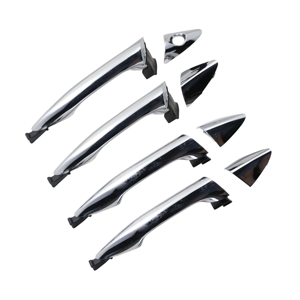 CHROME OUTSIDE EXTERIOR DOOR HANDLE  For HYUNDAI ELANTRA 11-15 2011 2012 2013 2014 2015 COUPE 13-