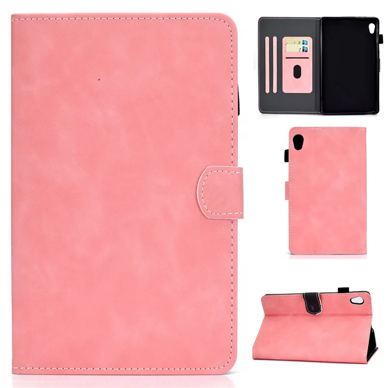 Funda de cuero PU para Lenovo Tab M10 HD 2ª generación, Funda con soporte para Lenovo Tab M10 HD Gen 2 TB-X306X, Funda para tableta TB-X306F