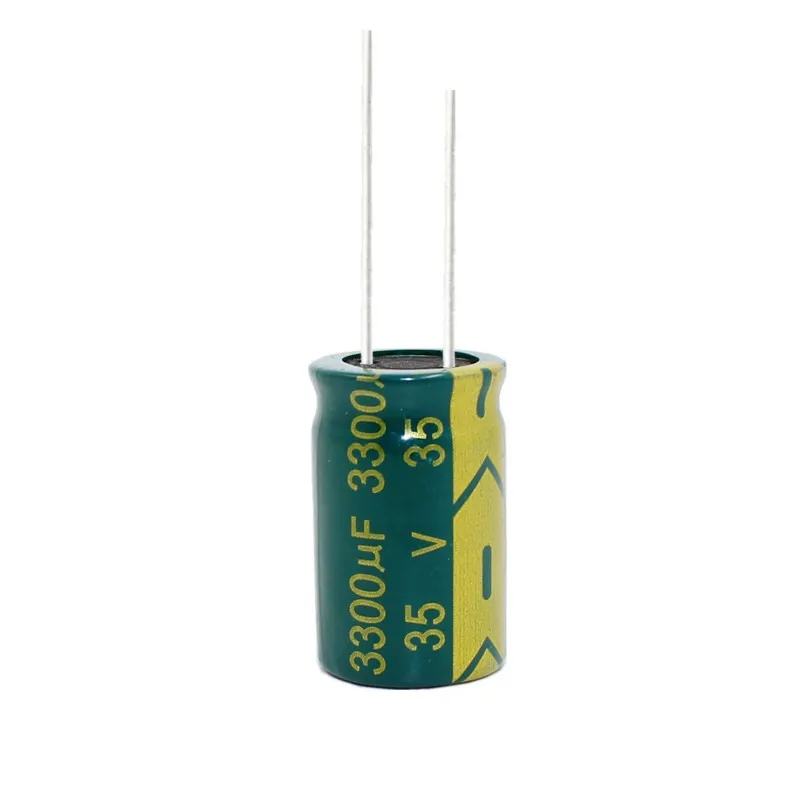 Imagem -05 - Capacitor Eletrolítico de Alumínio de Alta Frequência 16x25 mm 50 Peças 3300uf 35v 35v3300uf