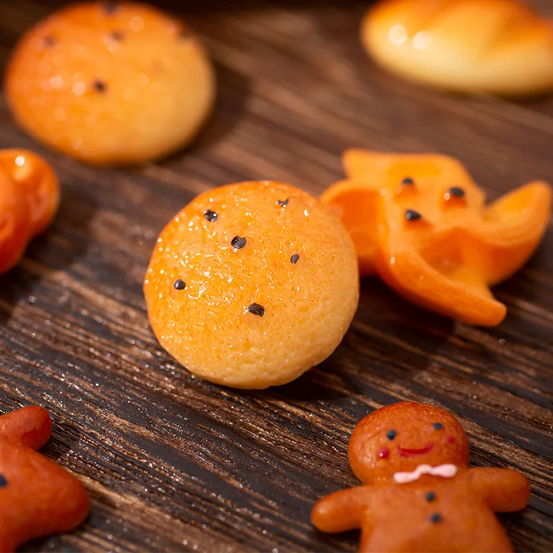 5/10/20 Pcs 1:12 Mini Bread Resin Breakfast Food for Doll House Miniature Kids Gift Toys Home Decoration Accessories