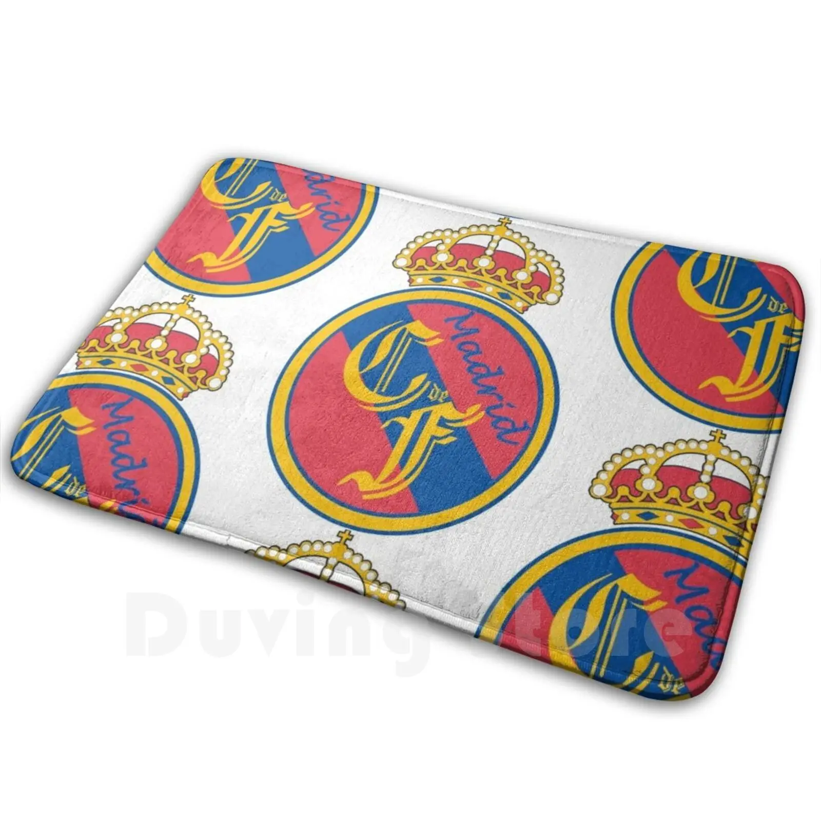 Club De Futbol-Carpet 1423 Carpet Futbol Soccer Club Team Squad Goalie Spain Getafe