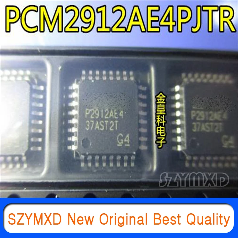 5Pcs/Lot New Original P2912AE4 PCM2912A PCM2912AE4PJTR TQFP-32 Audio With USB Converter Chip In Stock