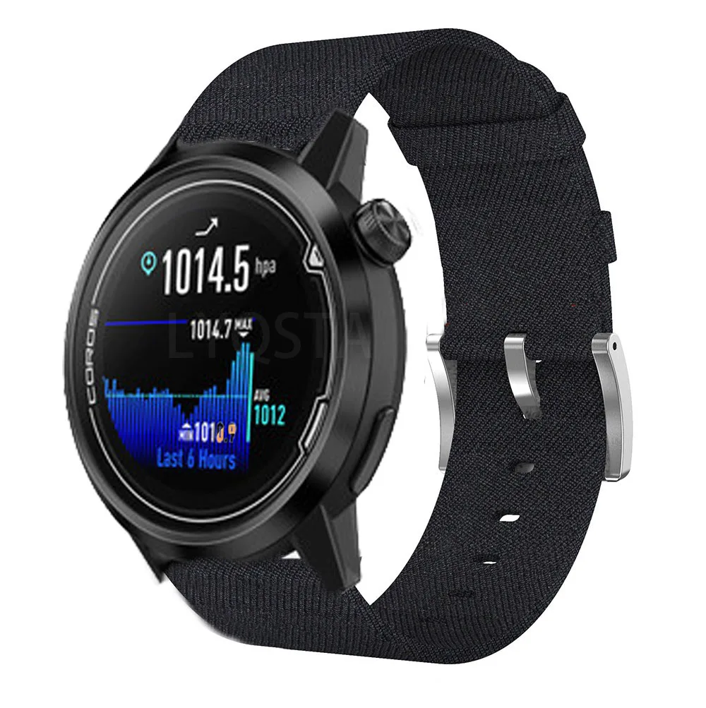 Inteligentny zegarek nylonowy pasek z płótna do COROS APEX Pro/42mm 46mm/tempo 2 20 pasek do zegarka 22mm szybko zainstalować akcesoria do opasek na rękę