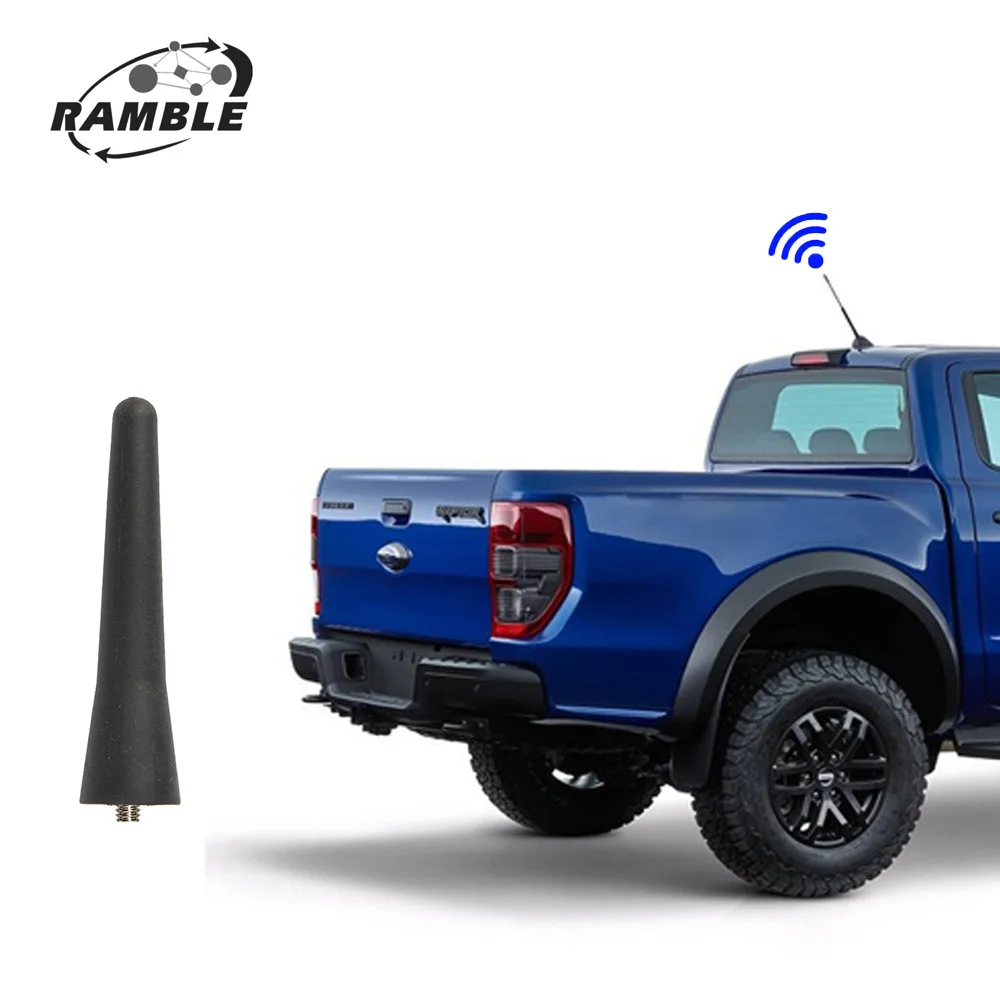 PICKUP ROOF CAR ANTENNA SHORT MAST for Ford Ranger- Thunder Raptor Sport Special Edition Splash Package Tremor XLT Wildtrak X