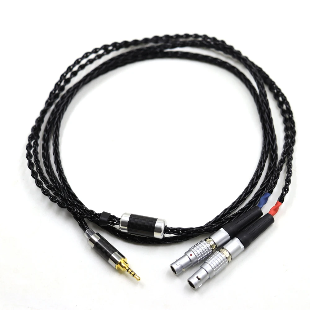 

Thouliess Xlr 2.5mm HiFi 152 Cores Silver Plated Headphones Replacement Cable Upgrade Cabl for Focal Utopia ELEAR Earphones