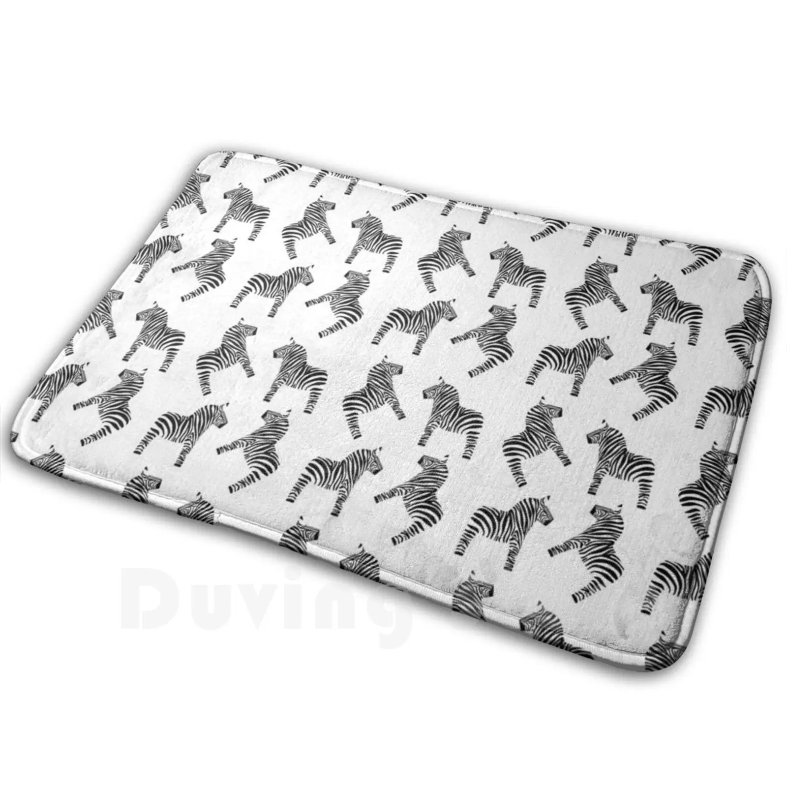 Dala Pattern Mat Rug Carpet Anti-Slip Floor Mats Bedroom Dala Horse Dalah ? St Horse Pattern Africa Animals Wildlife