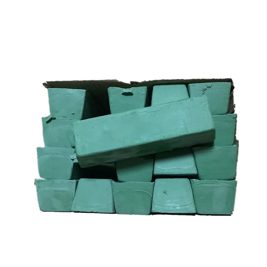 Composto per lucidatura 650g composto per lucidatura verde Fine composto per affilatura in pelle Strop composti per acciaio al carbonio inossidabile
