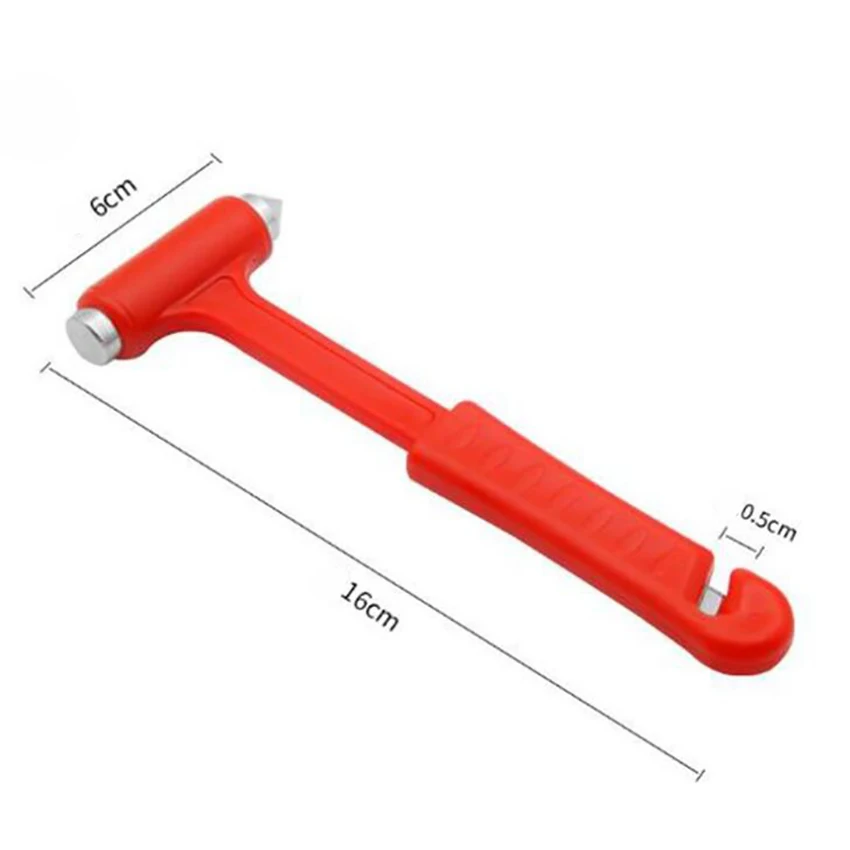 Safety Hammer, Emergency Escape Tool with Car Window Breaker and Seat Belt Cutter, Life Saving Survival Emergency Hammer