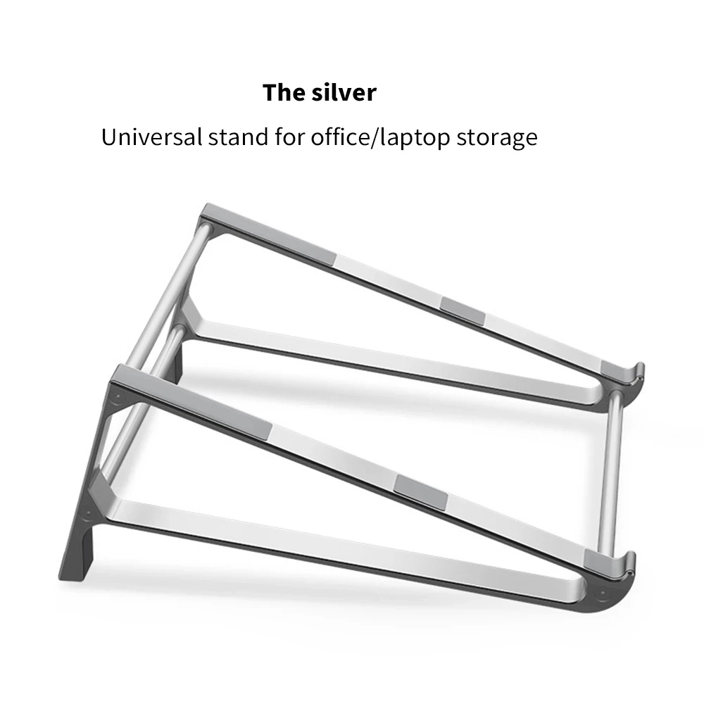 2 In 1 In Lega di Alluminio Verticale di Stoccaggio Supporto Laptop Desktop Tablet Holder Desk Basamento Del Telefono Mobile Per IPad Macbook Pro Notebook