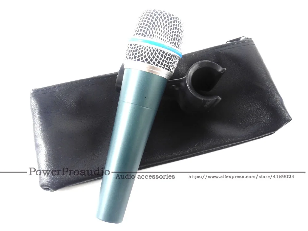 Quality BETA57 Professional BETA57A Supercardioid Karaoke Handheld Dynamic Wired Microphone Beta 57A 57 A Mic Mike