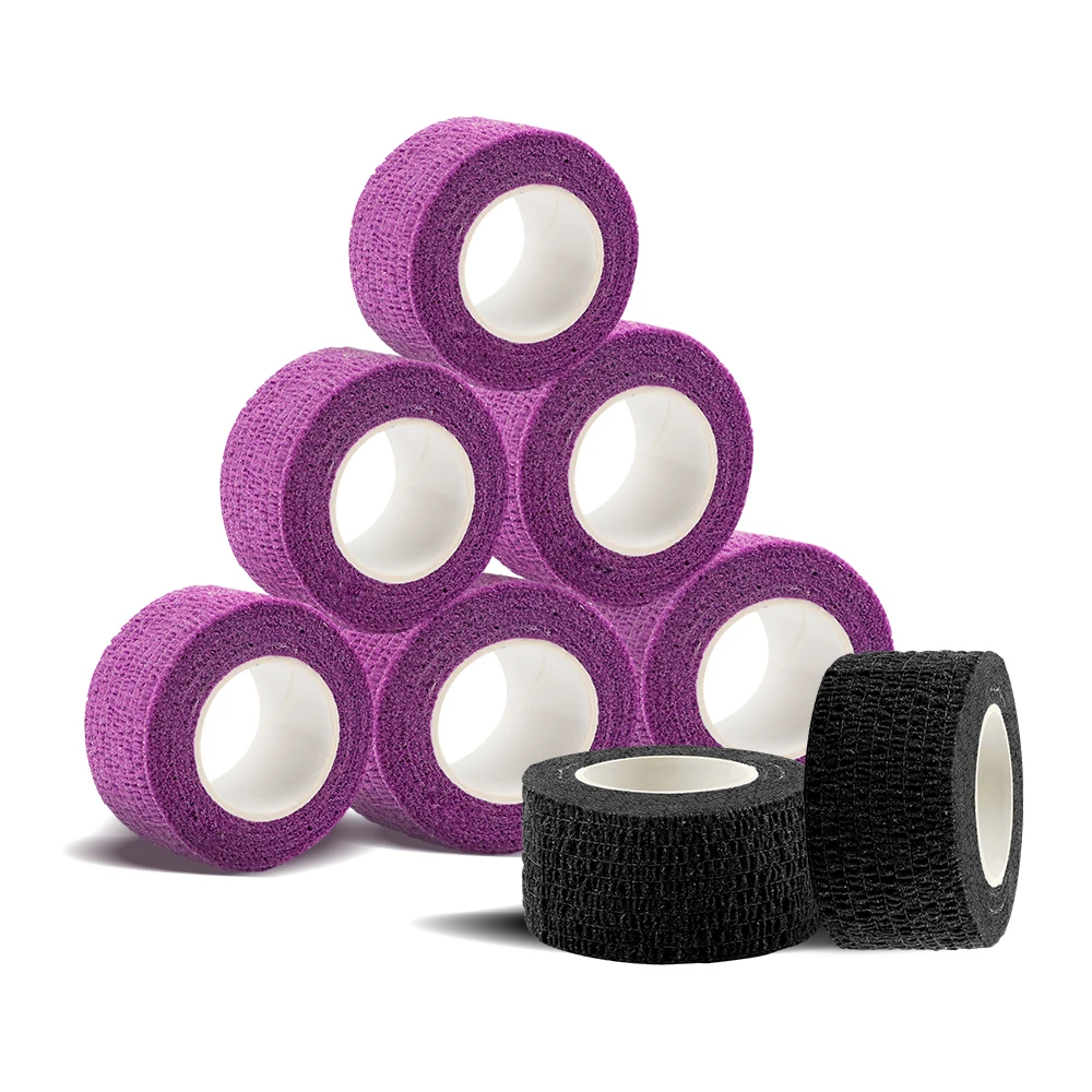 

48/24/12/6 Tattoo Grip Bandage Cover Wraps Tapes Nonwoven Waterproof Self Adhesive Finger Protection Tattoo Accessories