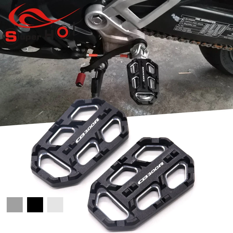 

For Honda CB300R CB 300 R 2018 2019 2020 Motorcycle Accessiories Footrest Pedal Enlarger Footpad Extension Footpeg