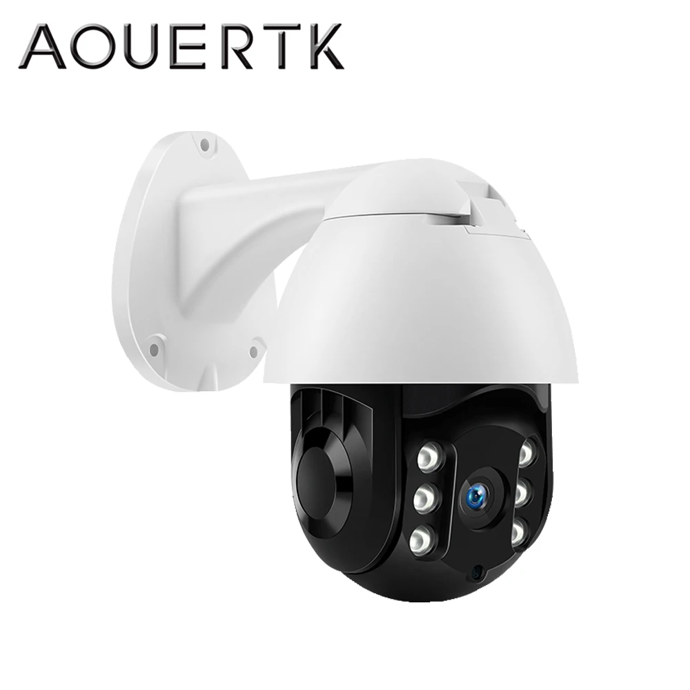 

AOUERTK Wireless P2PWifi IP Camera 1080P PTZ Outdoor Auto tracking Speed Dome Security Camera Pan Tilt Network CCTV Surveillance