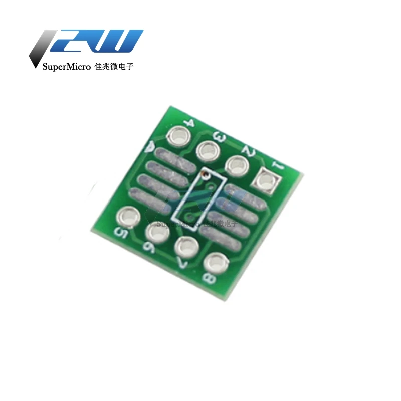 10 SOP8 to DIP8/Sop8 SMD to DIP adapter board/SOIC8 to DIP8 so8/tssop8/soic8/sop8/dip8 to dip8 female IC adapters without pins