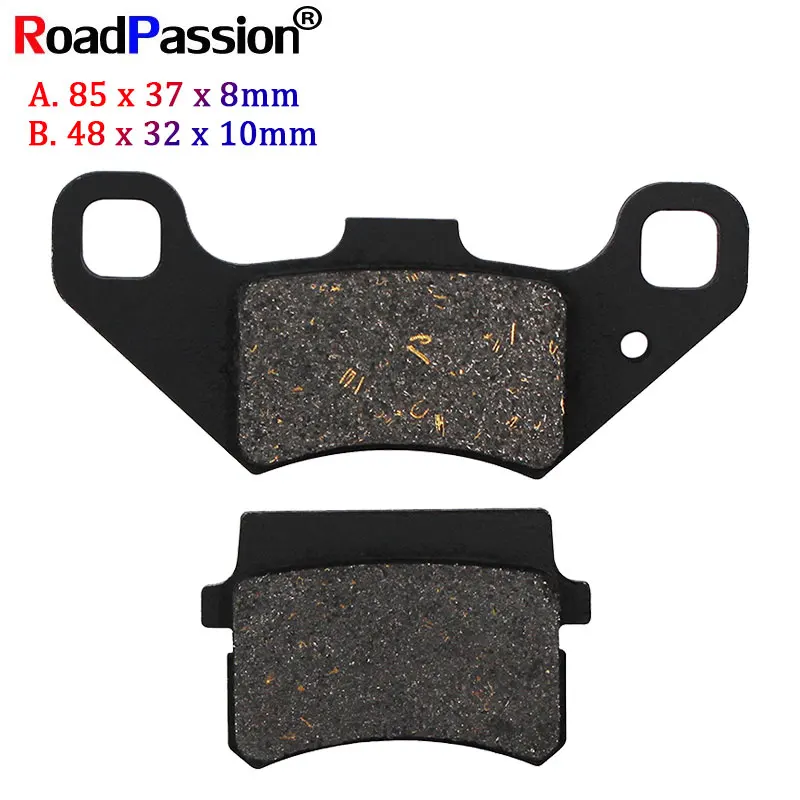 

Motorcycle Parts Front Brake Pads Disks For PGO BR-200 Bugrider 150 E 50 250 Bug 2007-2012