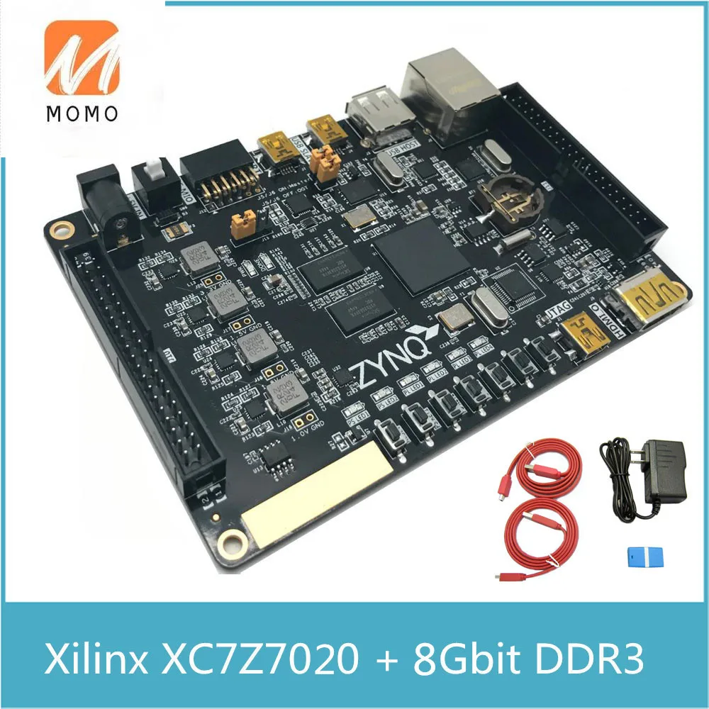 XILINX FPGA ZYNQ7020 Development Board ARM Cortex A9 ZYNQ7000 XC7Z020-2CLG Ethernet HDMI compatible + Xilinx Platform Cable USB