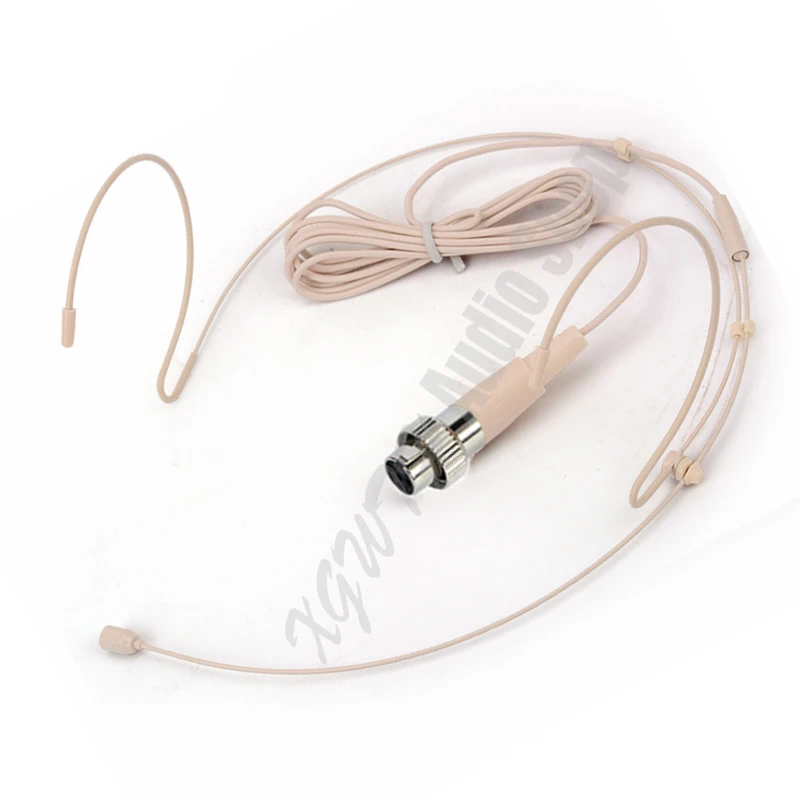 ميكروفون متعدد الاتجاهات مثبت على الرأس لموصل Mipro Mini XLR 4PIN