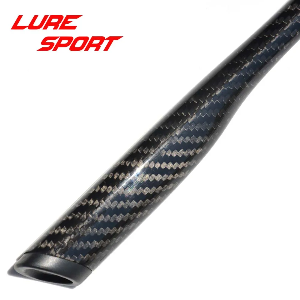 LureSport Carbon 3K Woven Triangle Butt Grip Rod Building Component Handle Rod Repair DIY Blank Accessory