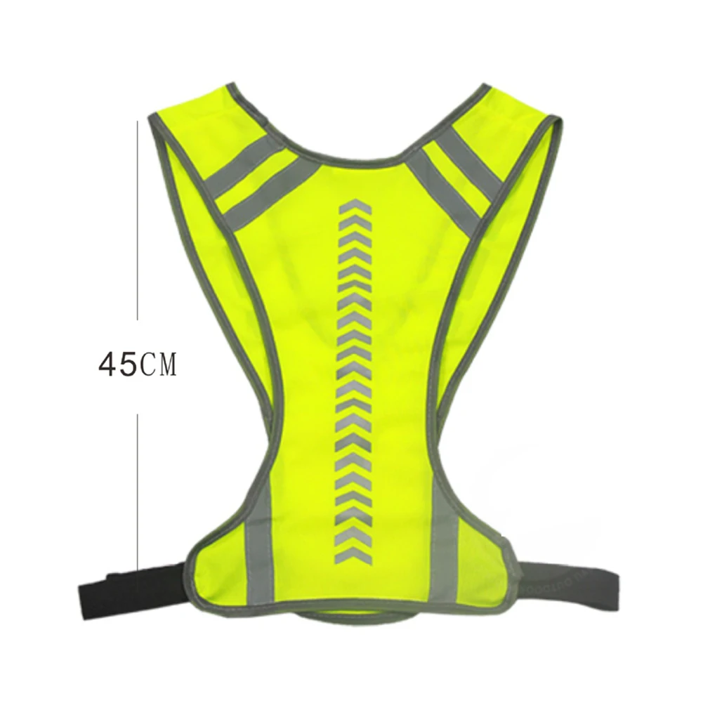 High Quality Traffic Reflective Clothing For Safety Vest Clothe Visibility Day Night Protective Vest For Running Cycling Outdoor