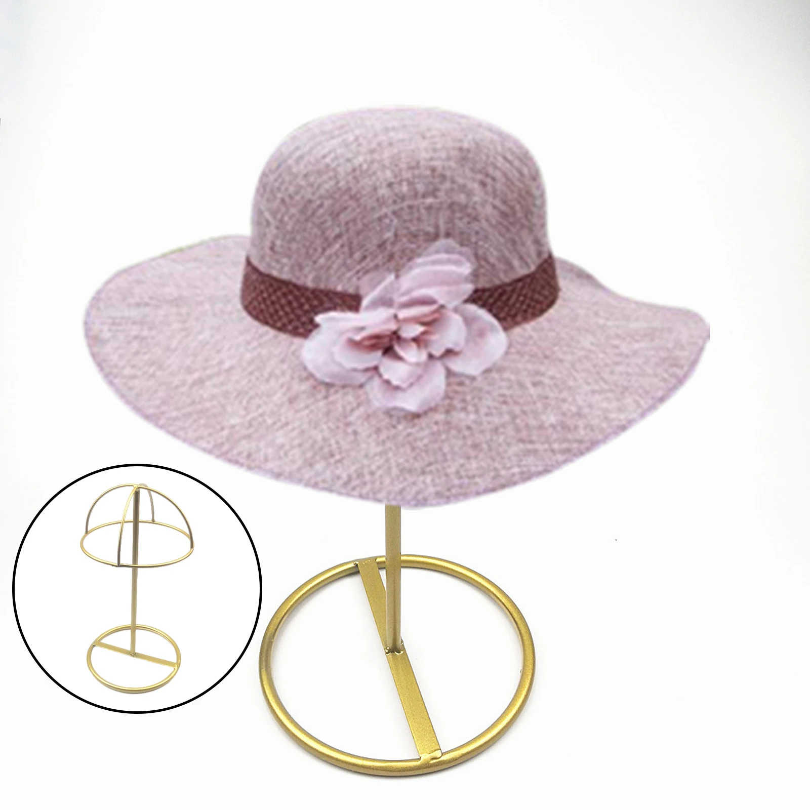 Présentoir de perruques modernes et durables, support de chapeau, outils de coiffure pour la maison ou les accessoires de Salon