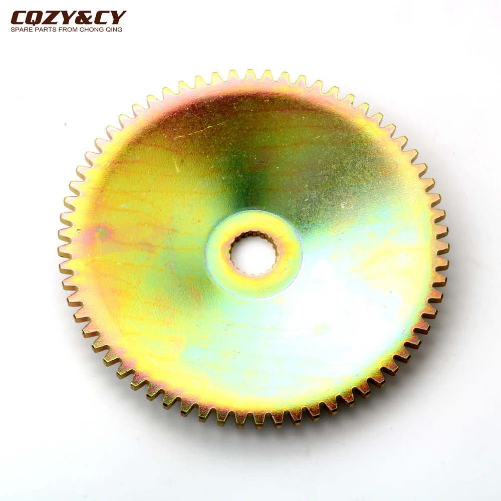 Scooter Drive Half Pulley For Vespa Et2 Iniezione 50 Et4 Lx Lxv Primavera Sprint 50cc 118mm 66 Teeth 479561 AP8551033 100320130