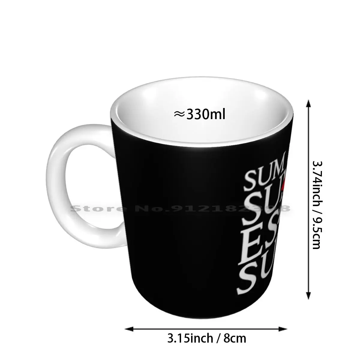 Sum Es Est Sumus Estis Sunt-Cool Latin Design Ceramic Mugs Coffee Cups Milk Tea Mug Latin Phrase Latin Phrase Latin Idiom