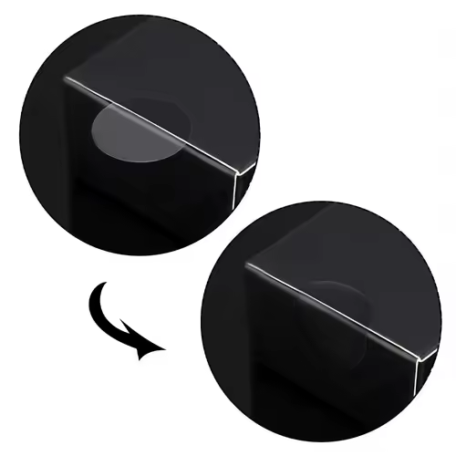 200-500Pcs Transparent Self-adhesive Sealing Stickers 2CM2.5CM3CM Round Transparent Gift Packaging Seal Labels - Image 4
