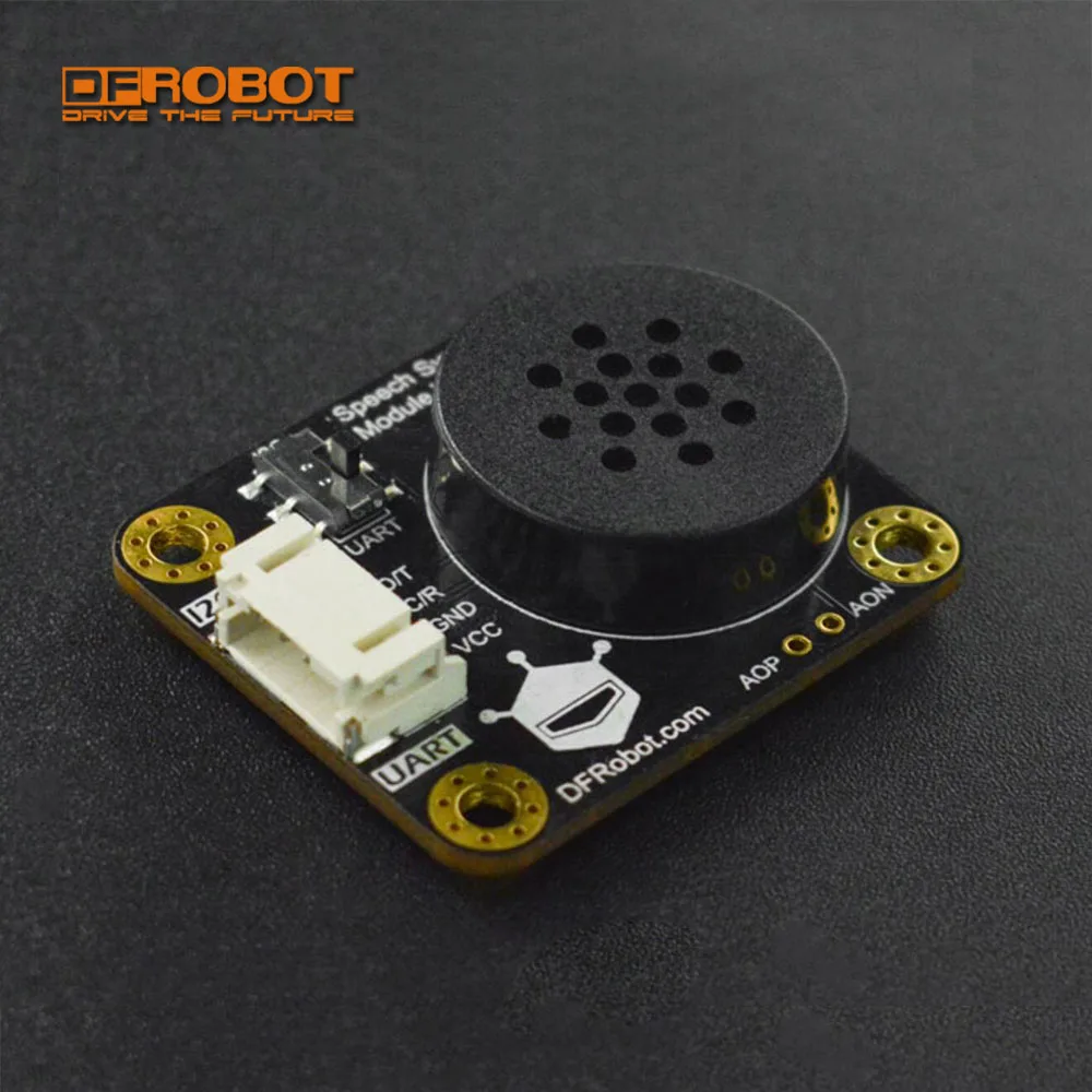 DFRobot Gravity Speech Synthesis Module Support English Chinese mixed Text reading for arduino micro:bit Robot Voice Broadcast