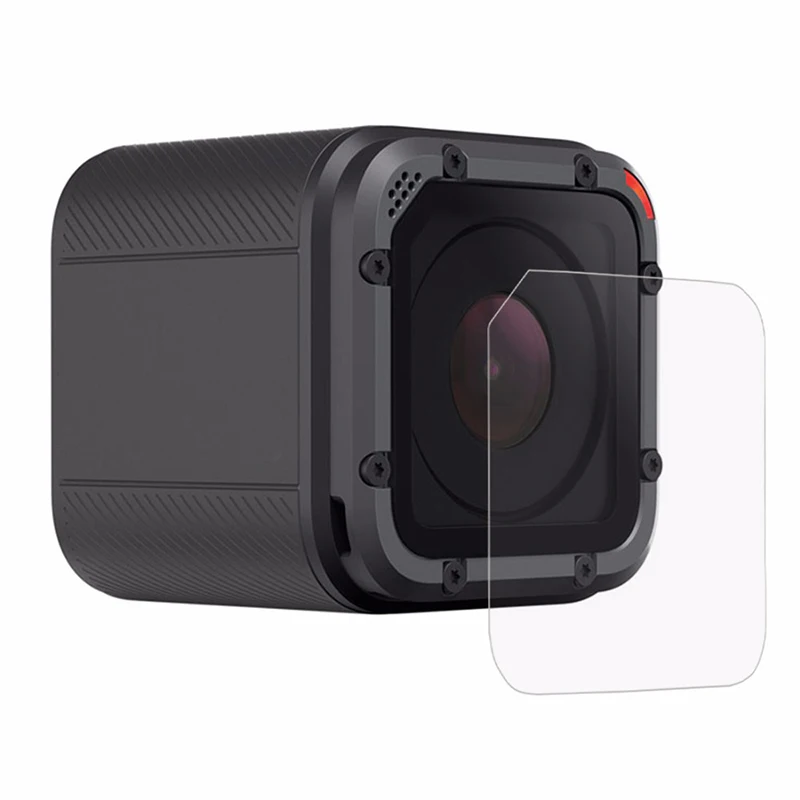 For Go Pro Hero5 Hero4 Session Lens Cap Lens Cover Housing Case + Lens Screen Protector Film For Gopro Hero 4/5 Session Camera