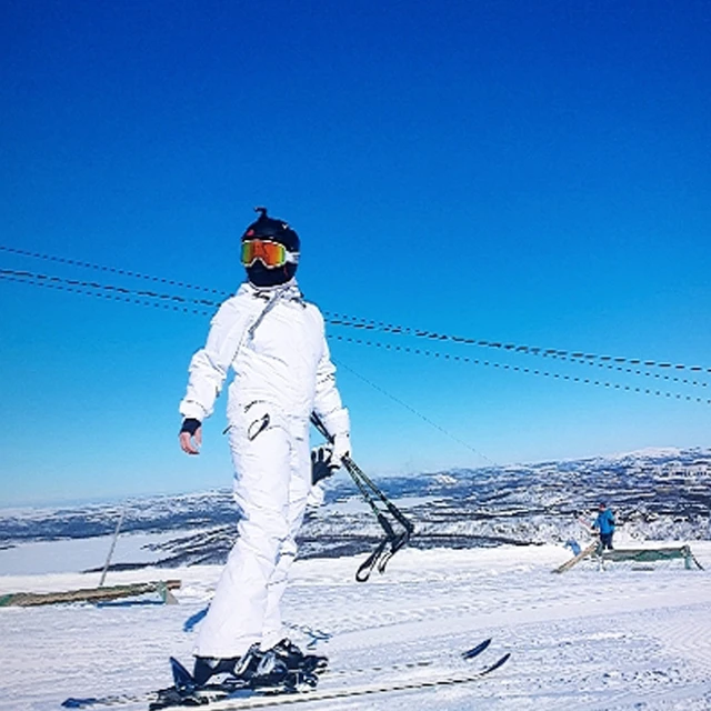 Mono de esqui para mujer chaquetas y pantalones trajes de esqui al aire libre ropa de snowboard impermeable traje de esqui de alta calidad para