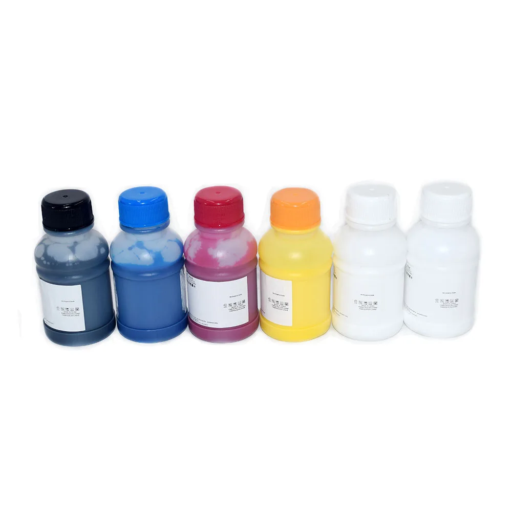 

100ml DTG Textile Ink for Epson R1800 R1900 R2000 R3000 L800 L805 L1800 Printer Direct to Garment Ink