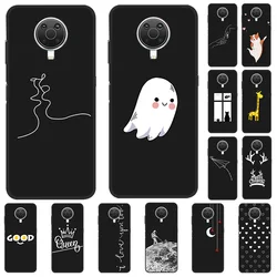 For Nokia G20 Case Black Silicone Soft Back Cover For Nokia G50 XR20 C30 C20 Plus C10 X20 X10 1.4 5.4 3.4 5.3 8.3 G10 Phone Case