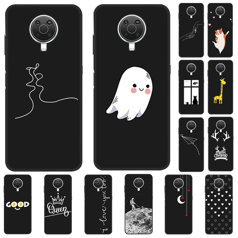 For Nokia G20 Case Black Silicone Soft Back Cover For Nokia G50 XR20 C30 C20 Plus C10 X20 X10 1.4 5.4 3.4 5.3 8.3 G10 Phone Case