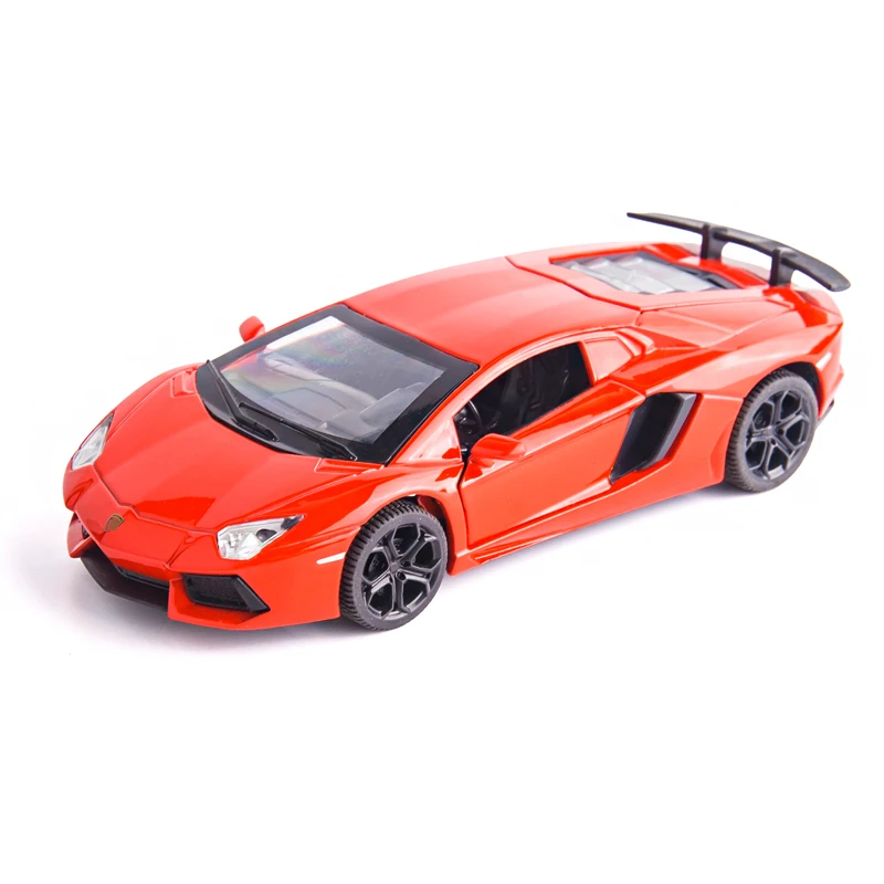 1:32 Aventador LP740 Alloy Sports Car Model Diecast Metal Vehicles Car Model Simulation Sound and Light Collection Kids Toy Gift