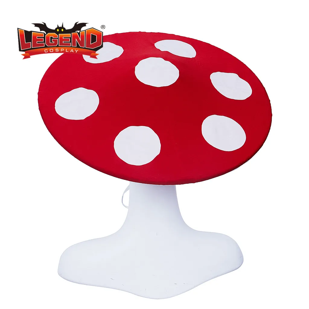 Mushroom Hat Creative Costume Party Ornaments Mushroom Shaped Hat Head Decoration Kinoko Komori Mushroom hat