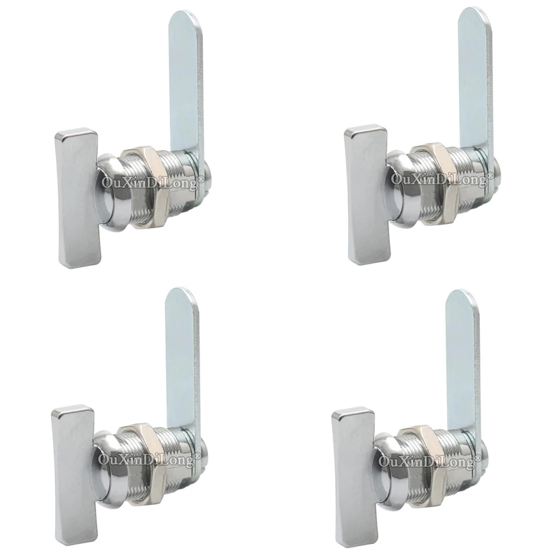 

Brand New 4PCS Keyless Thumb Turn Cam Lock Metal Mailbox Box Locks RV Maintenance Marine Yacht Cabinet Locks