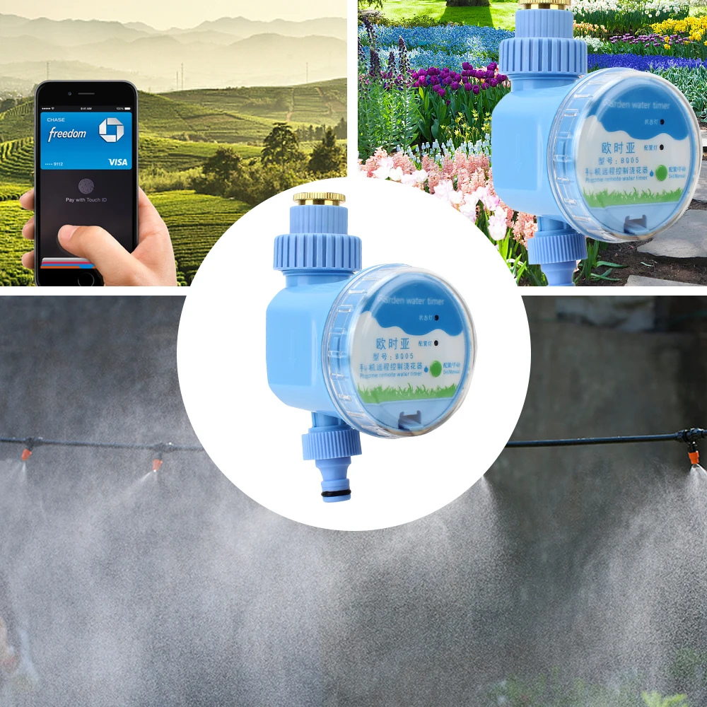 Electronic Irrigation Timer Irrigation System Wifi Sprinkler System Controller App Remote control Garden Water Timer Smart